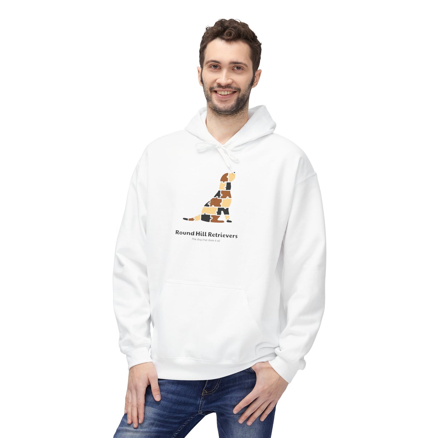 Round Hill Retrievers Fleece Hoodie - Cozy Pet Lover's Gift
