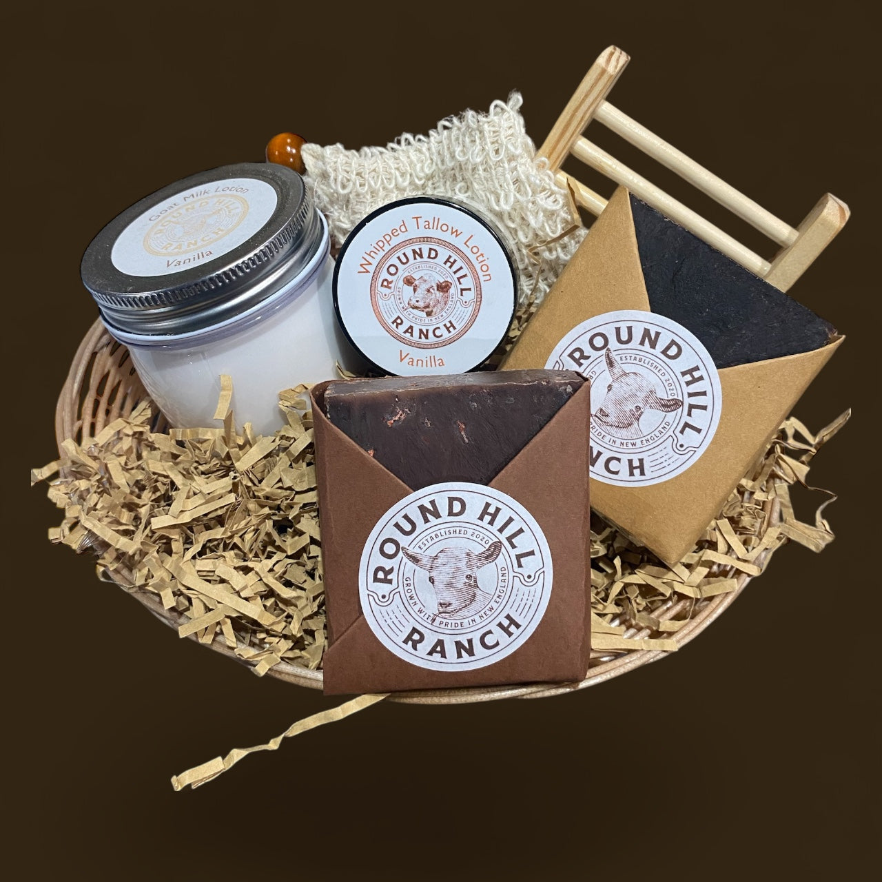 Warm & Cozy Vanilla Basket