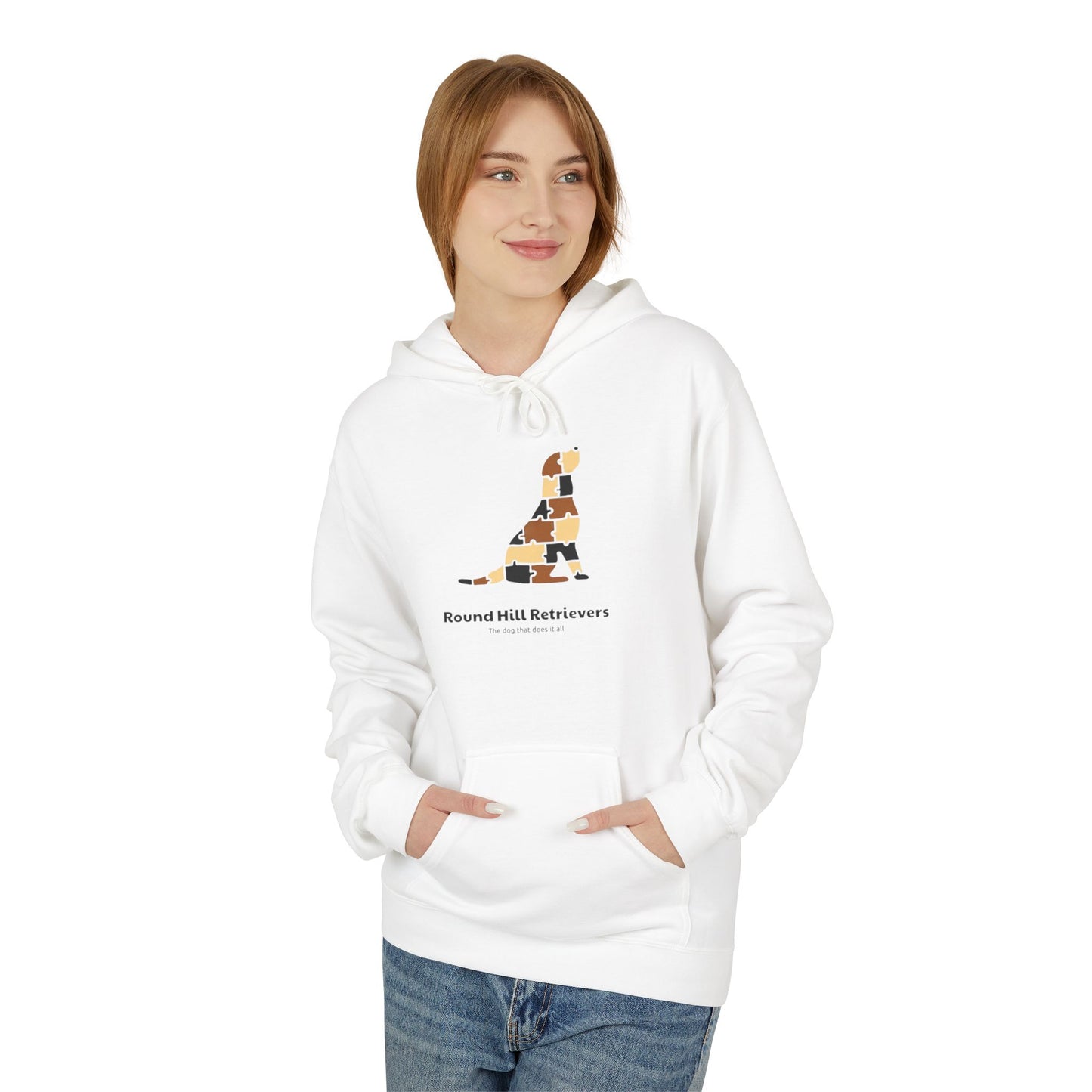Round Hill Retrievers Fleece Hoodie - Cozy Pet Lover's Gift
