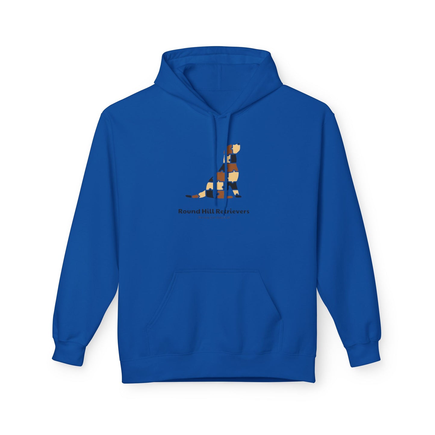 Round Hill Retrievers Fleece Hoodie - Cozy Pet Lover's Gift