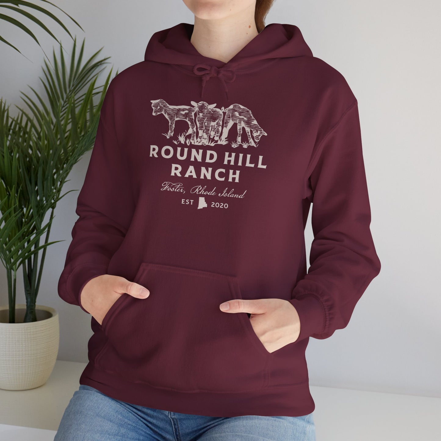 Round Hill Ranch Goat Kids Hoodie