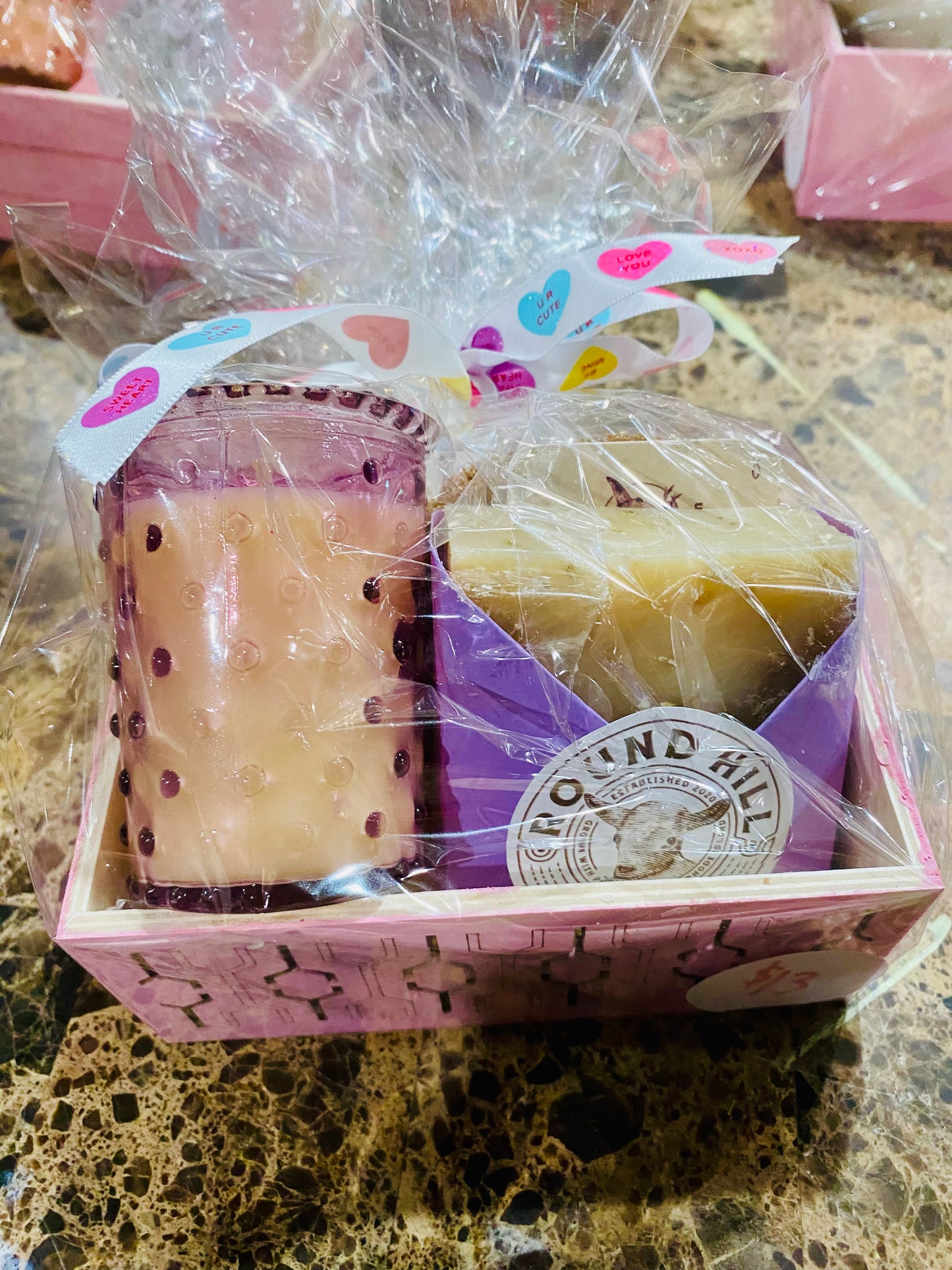 Valentine Lavender Oatmeal Gift Set