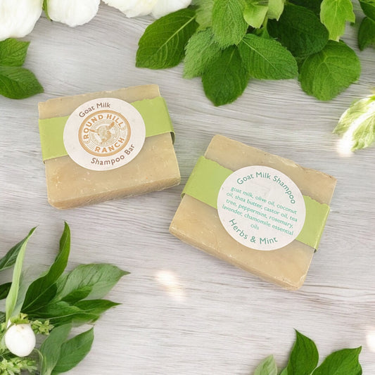 Herbs & Mint Goat Milk Shampoo Bar