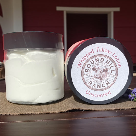 Unscented Whipped Tallow Lotion