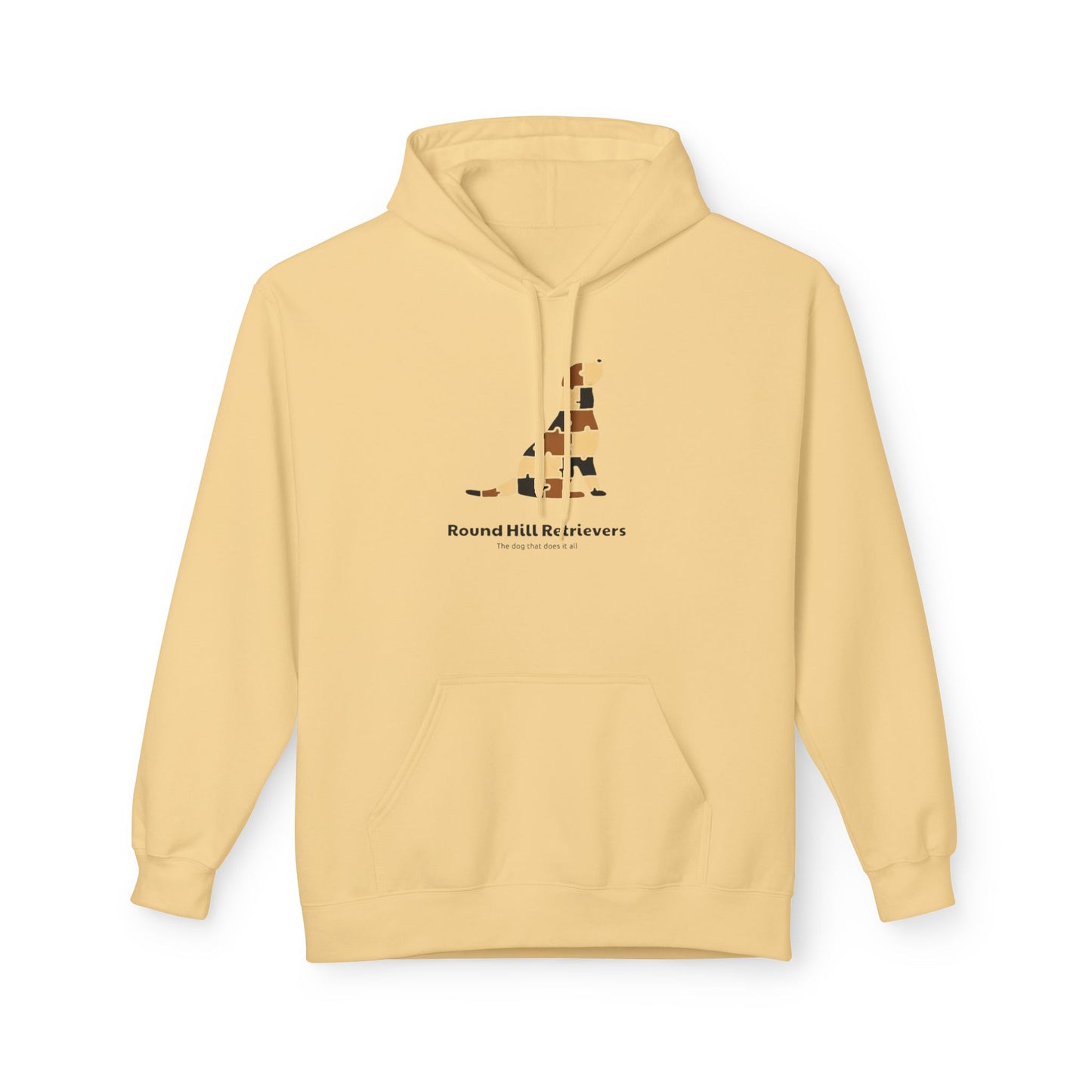 Round Hill Retrievers Fleece Hoodie - Cozy Pet Lover's Gift