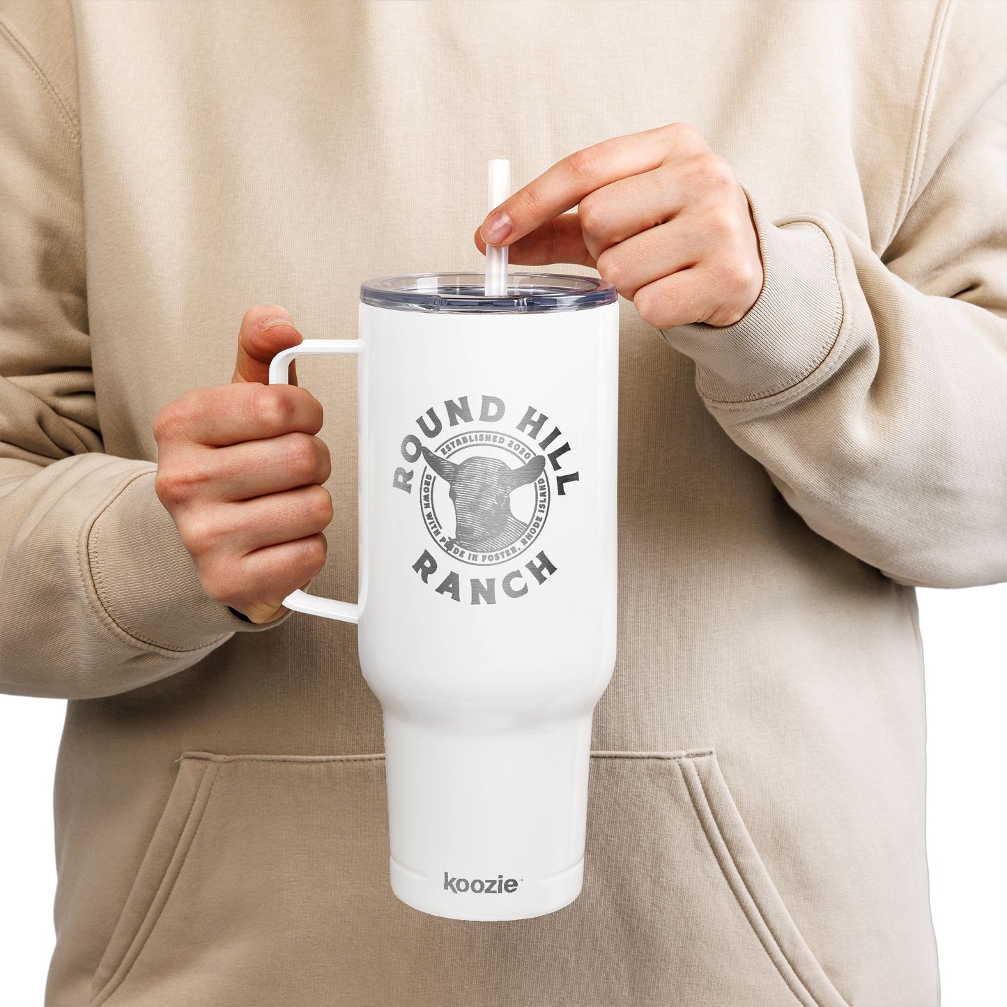 40oz Insulated Tumbler Goat