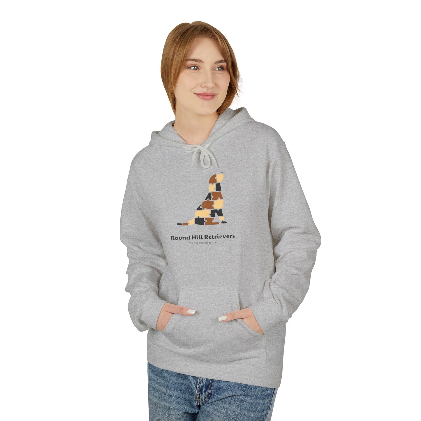 Round Hill Retrievers Fleece Hoodie - Cozy Pet Lover's Gift
