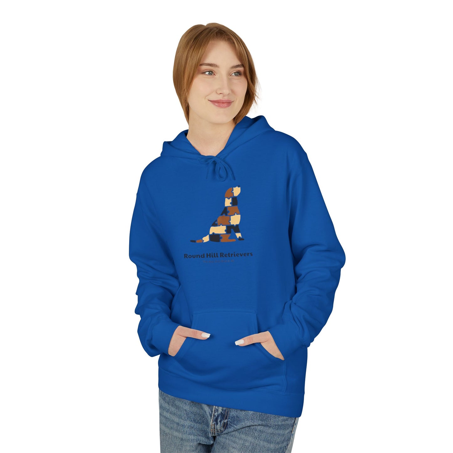Round Hill Retrievers Fleece Hoodie - Cozy Pet Lover's Gift