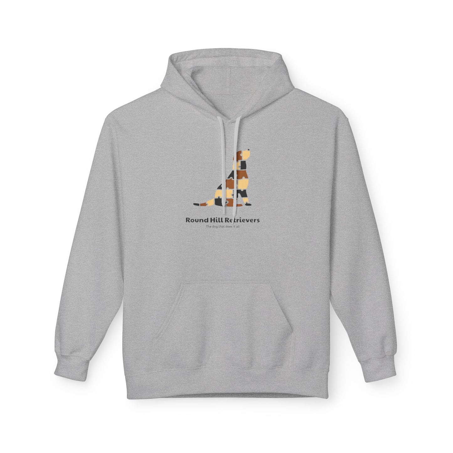 Round Hill Retrievers Fleece Hoodie - Cozy Pet Lover's Gift