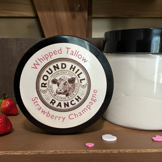 Strawberry Champagne Whipped Tallow Lotion