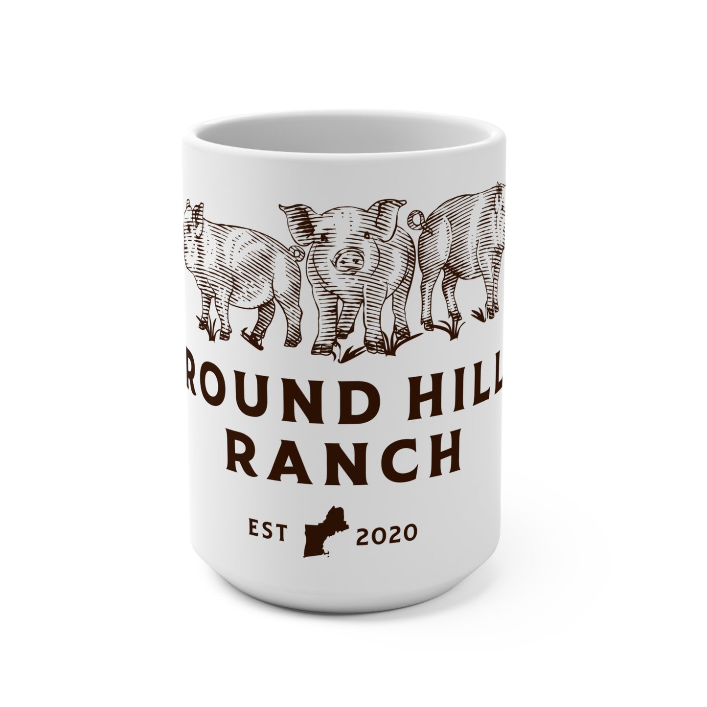 Round Hill Ranch Hog Trio Mug