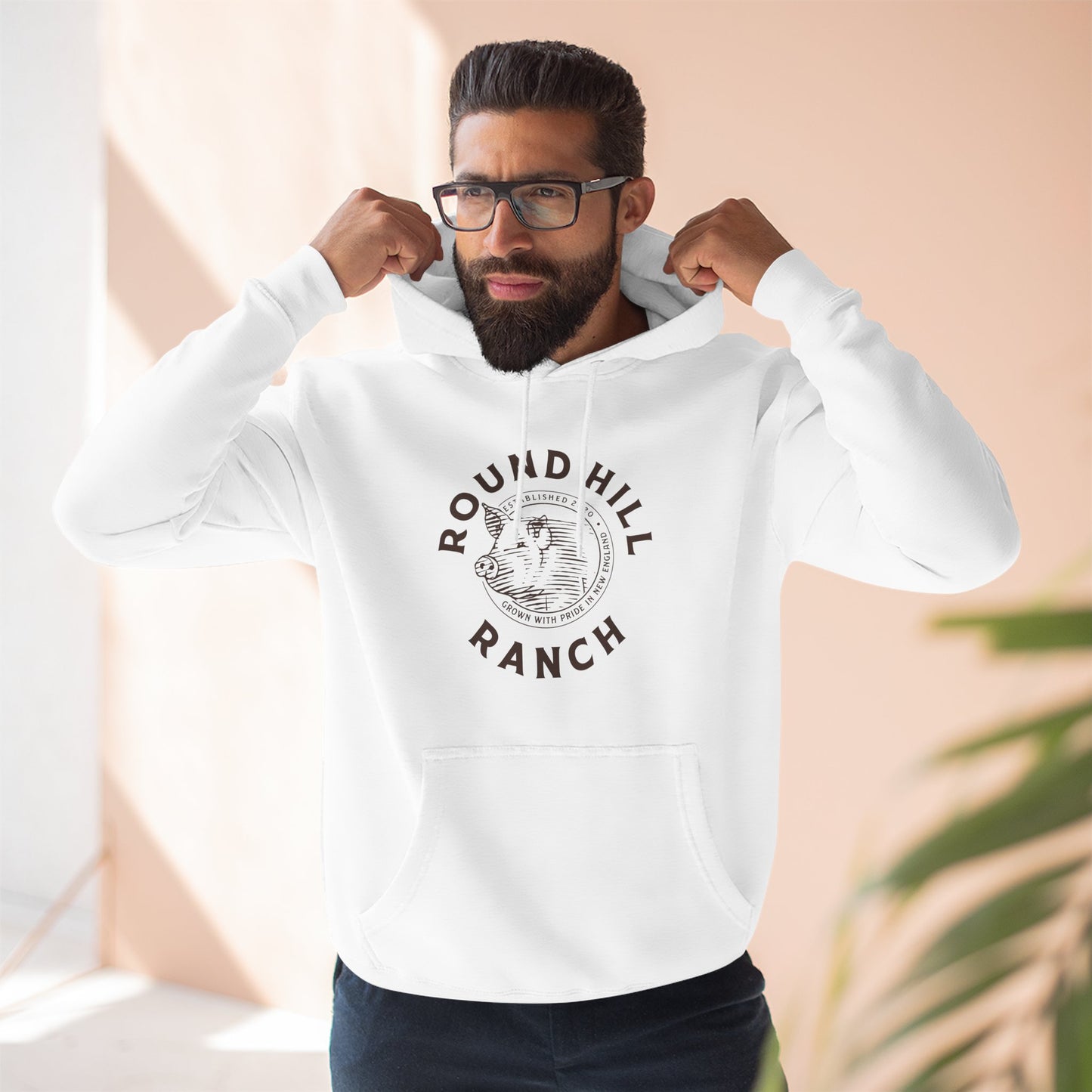 Round Hill Ranch Hog Logo Sweatshirt