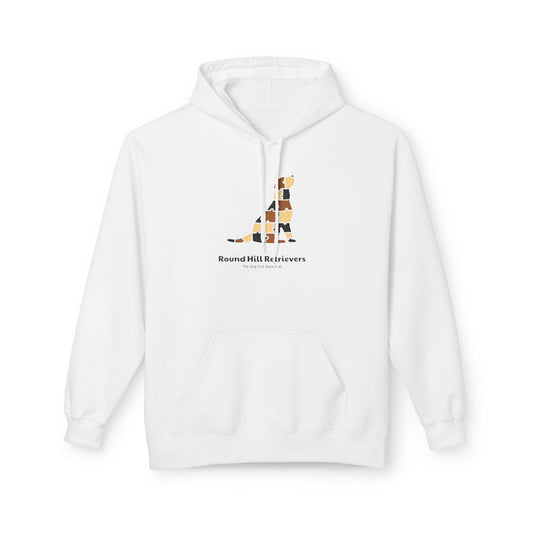 Round Hill Retrievers Fleece Hoodie - Cozy Pet Lover's Gift
