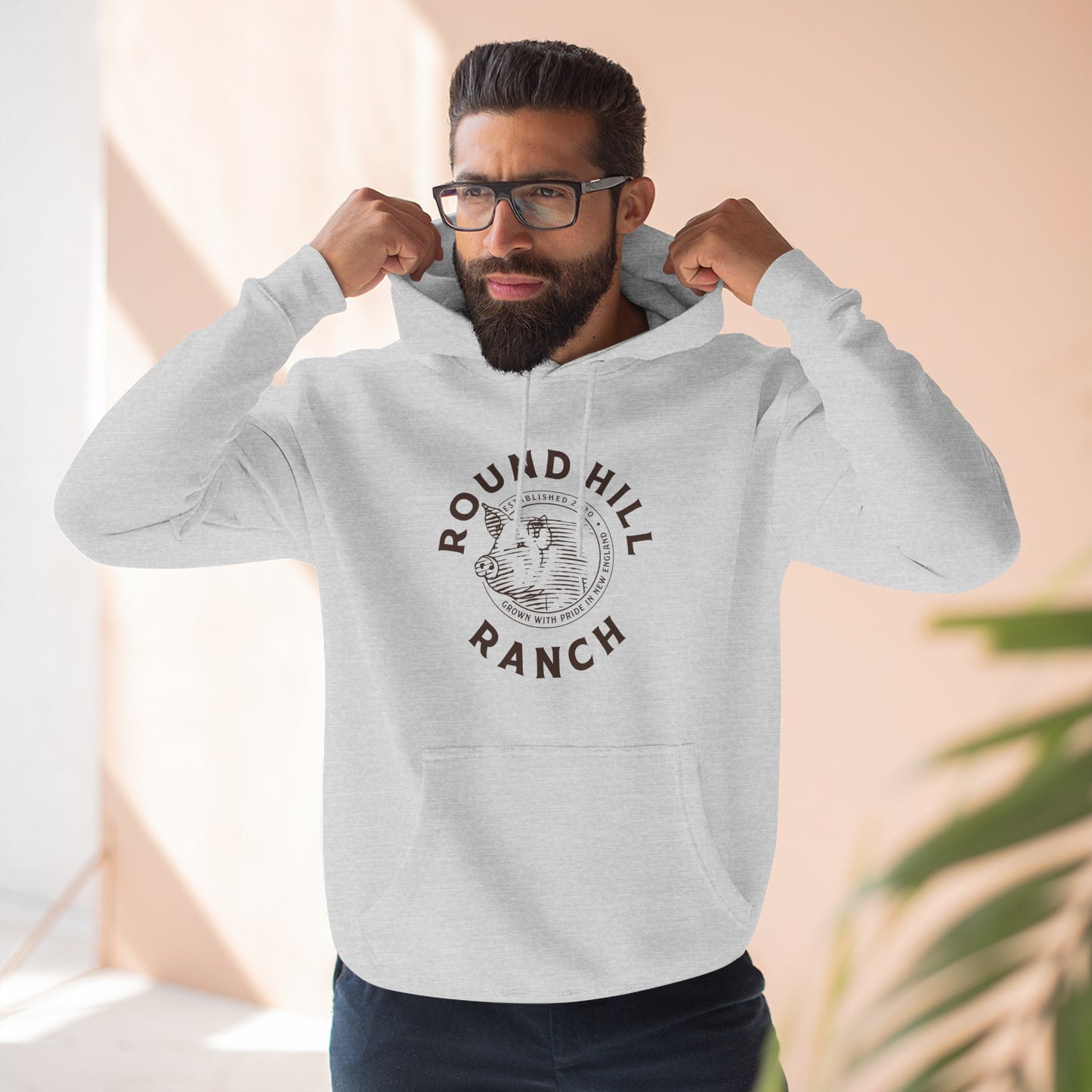 Round Hill Ranch Hog Logo Sweatshirt