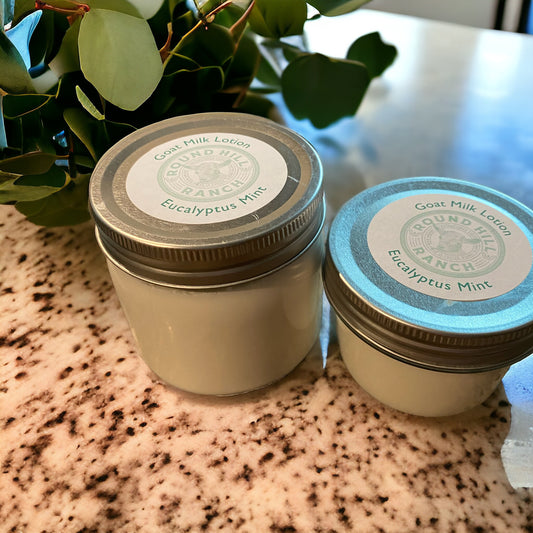 Goat Milk Lotion: Eucalytpus Mint