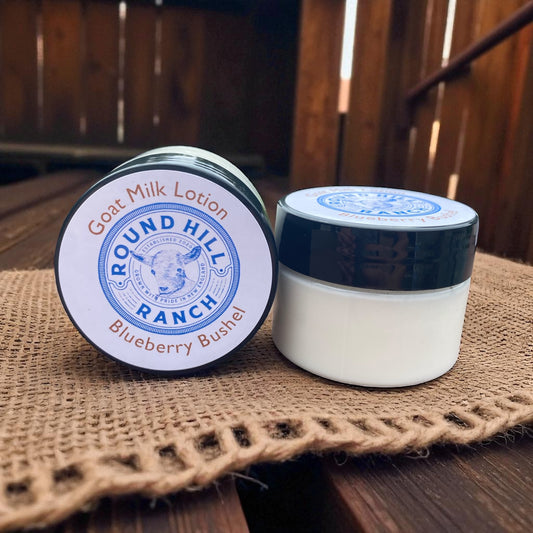 Goat Milk Lotion: Blueberries