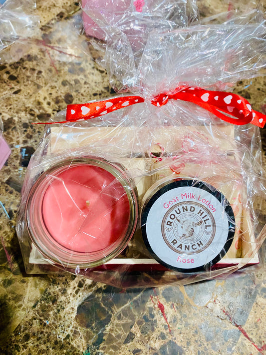 Valentine Mini Rose Gift Set