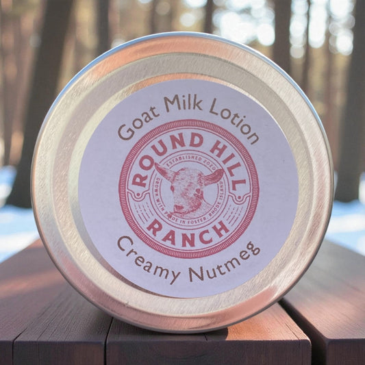 Goat Milk Lotion: Creamy Nutmeg