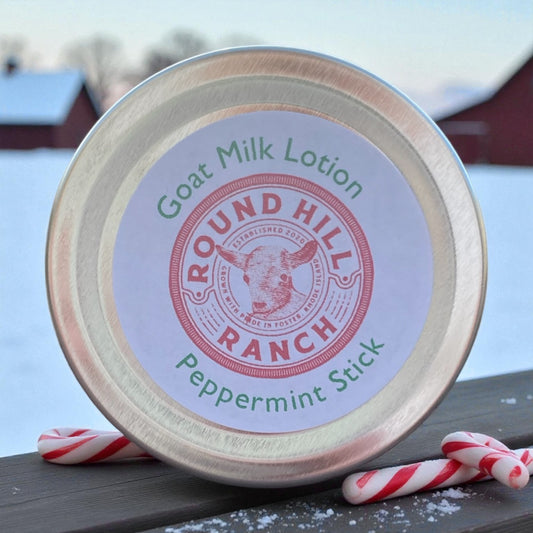 Goat Milk Lotion: Peppermint Stick