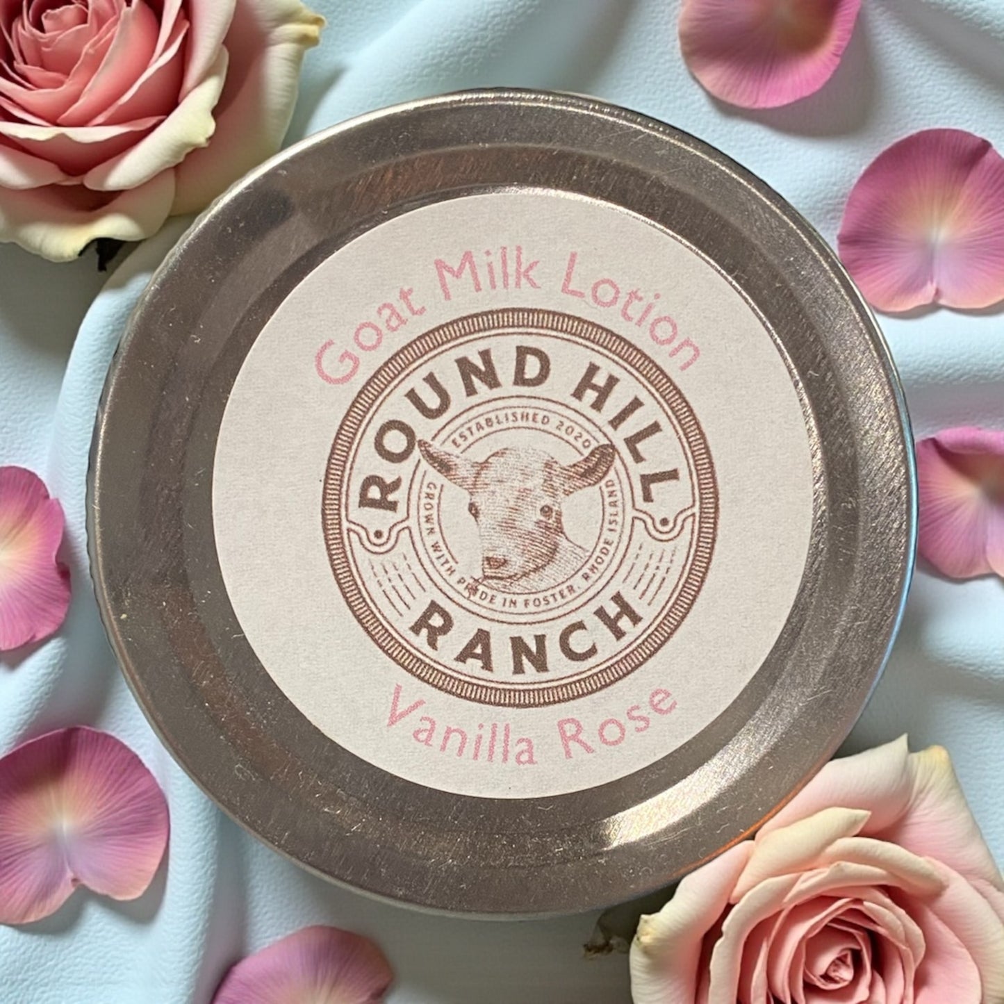 Goat Milk Lotion: Vanilla Rose