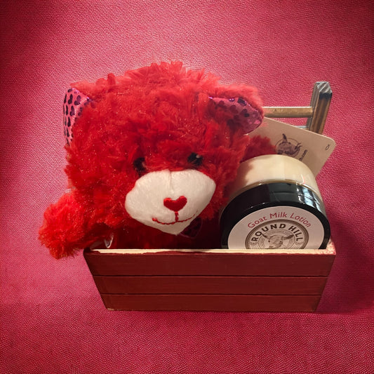 Valentine Teddy Crate