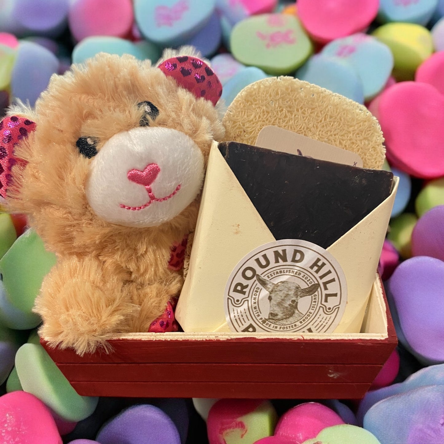 Valentine Teddy Crate