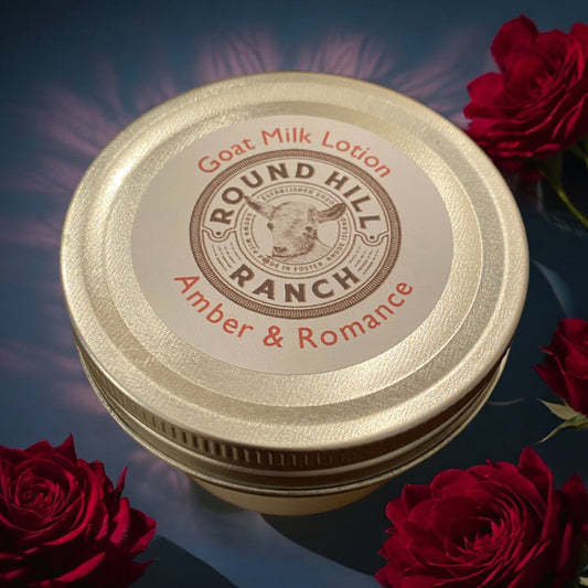 Goat Milk Lotion: Amber & Romance