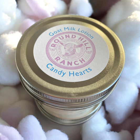 Goat Milk Lotion: Candy Hearts