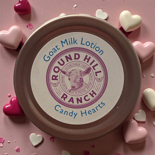 Goat Milk Lotion: Candy Hearts
