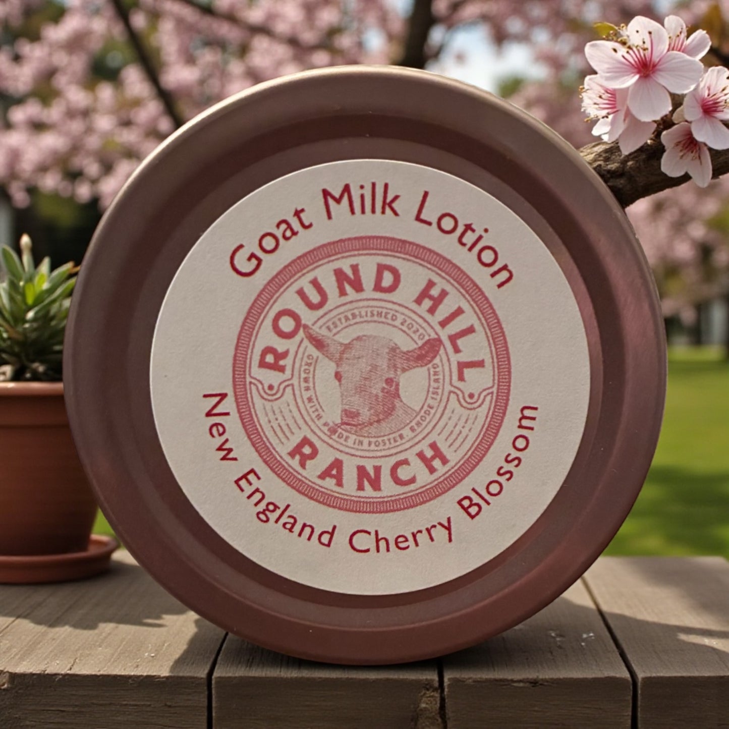 Goat Milk Lotion: New England Cherry Blossom