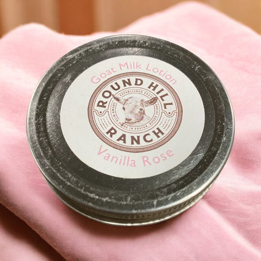 Goat Milk Lotion: Vanilla Rose