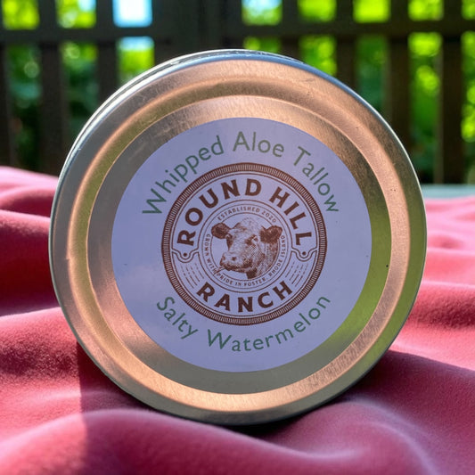 Salty Watermelon Whipped Aloe Tallow