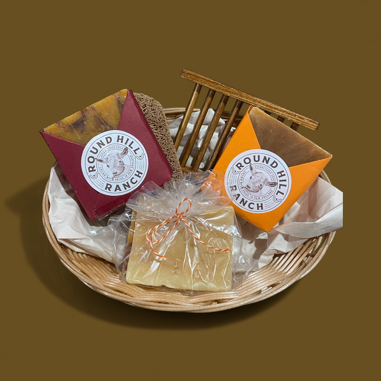 Goat Milk Soap Basket