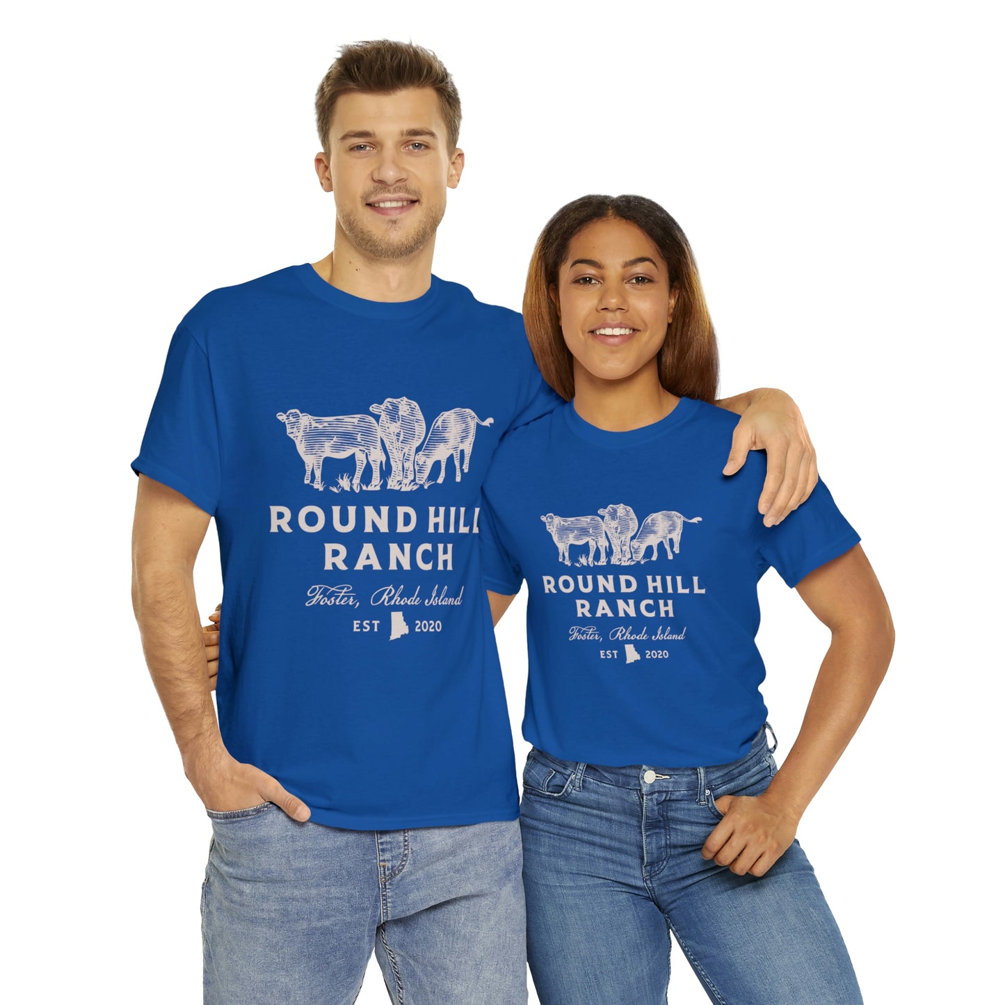 Round Hill Ranch Cattle Tee