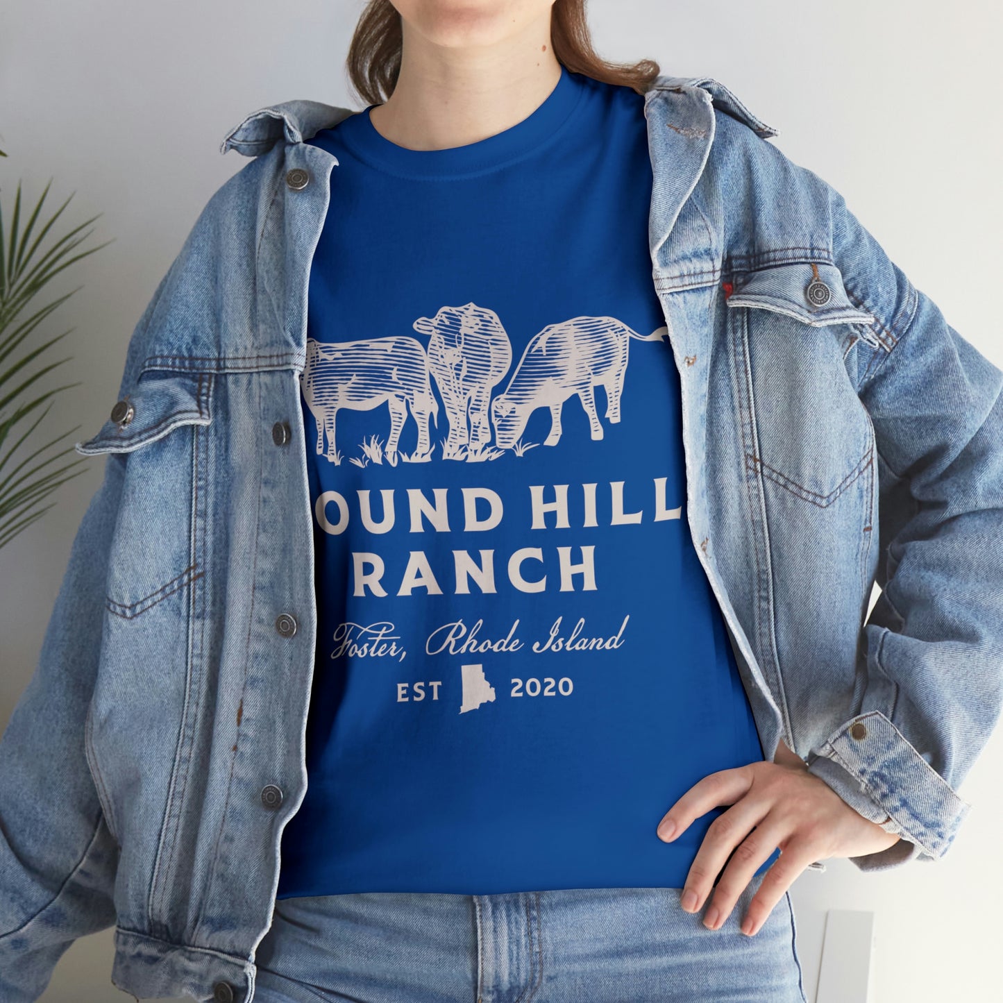 Round Hill Ranch Cattle Tee
