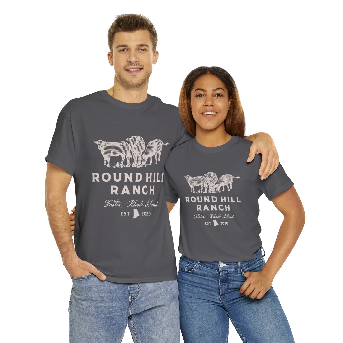 Round Hill Ranch Cattle Tee