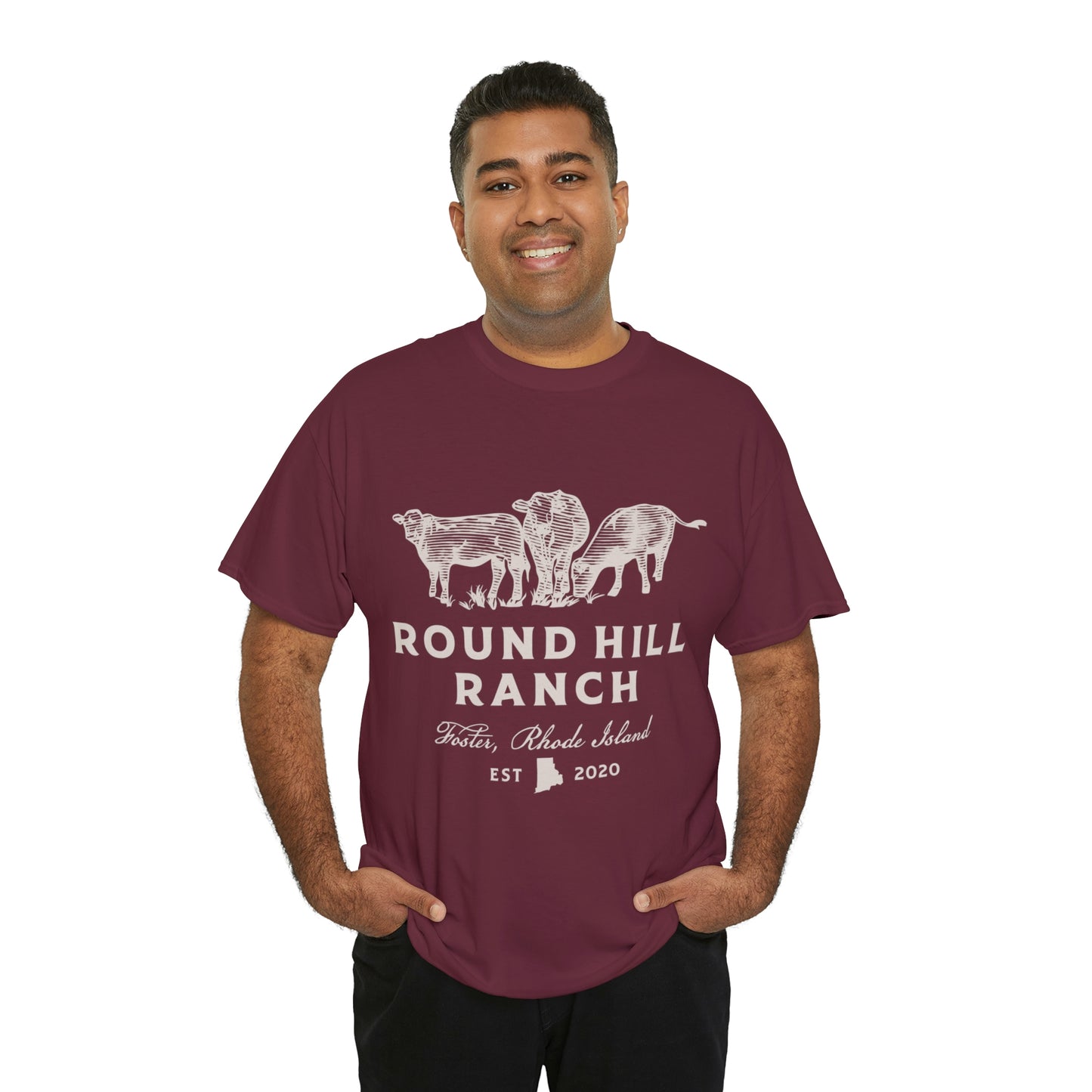 Round Hill Ranch Cattle Tee