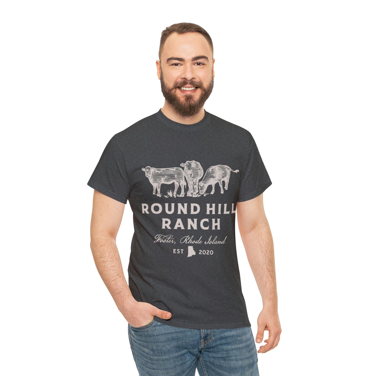 Round Hill Ranch Cattle Tee