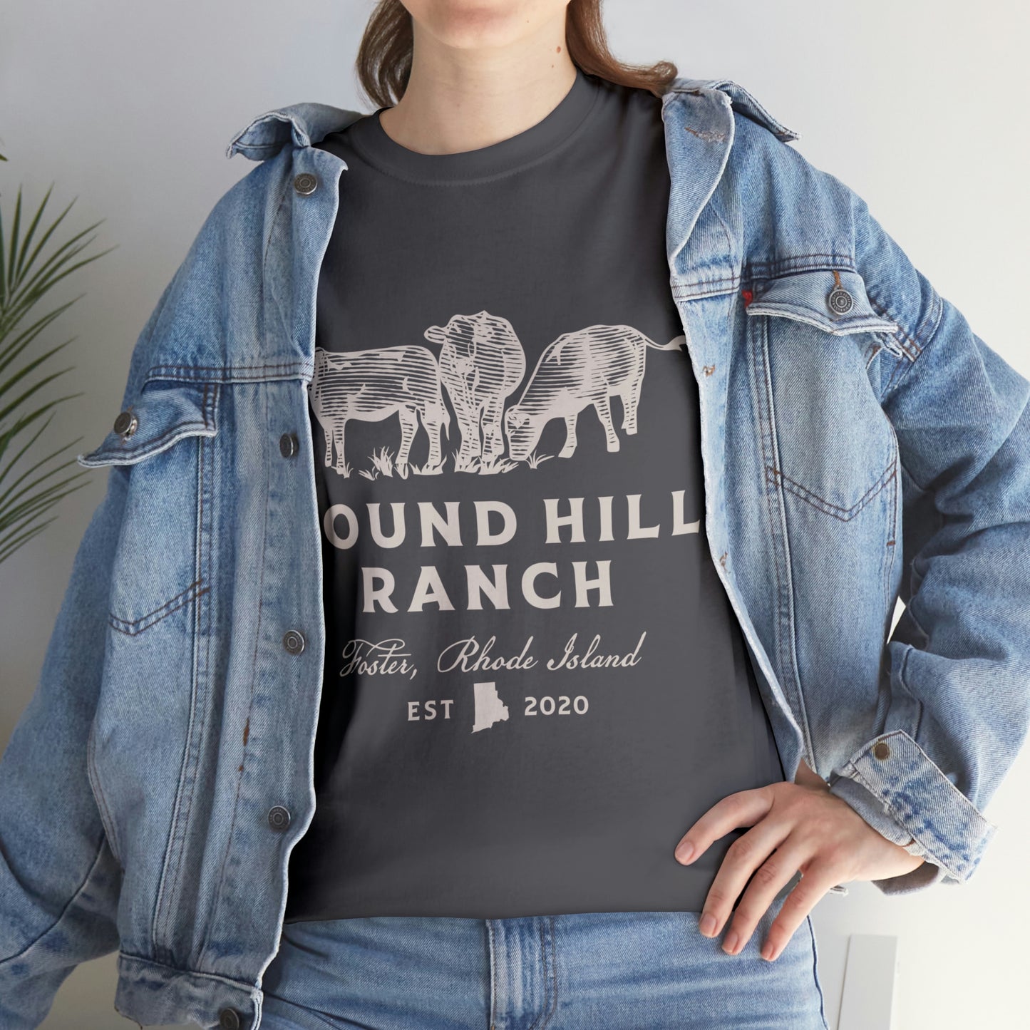 Round Hill Ranch Cattle Tee