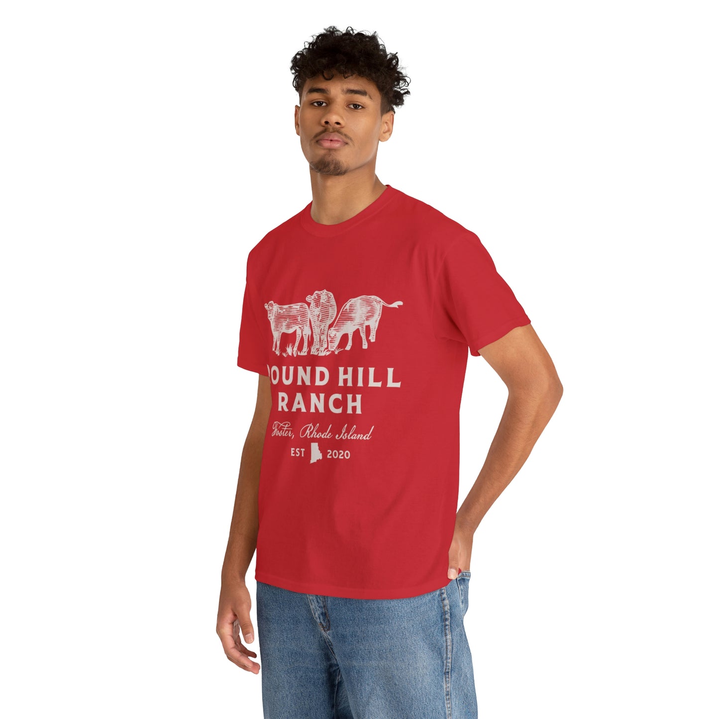 Round Hill Ranch Cattle Tee