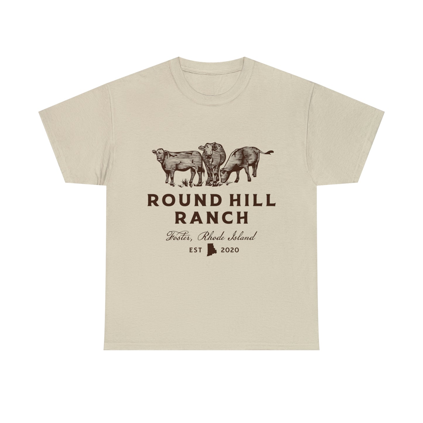 Round Hill Ranch Cattle Tee