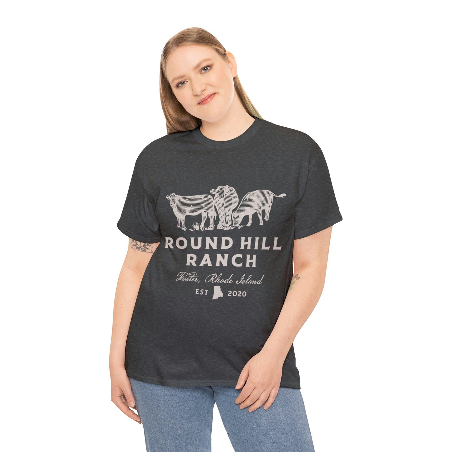 Round Hill Ranch Cattle Tee