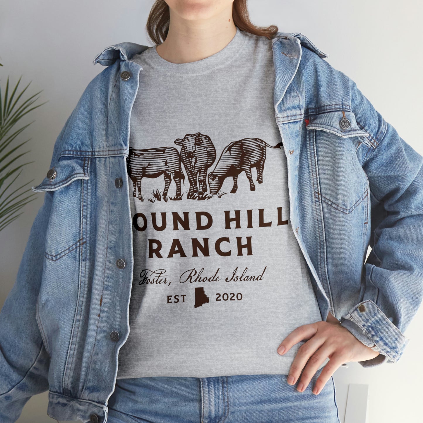Round Hill Ranch Cattle Tee