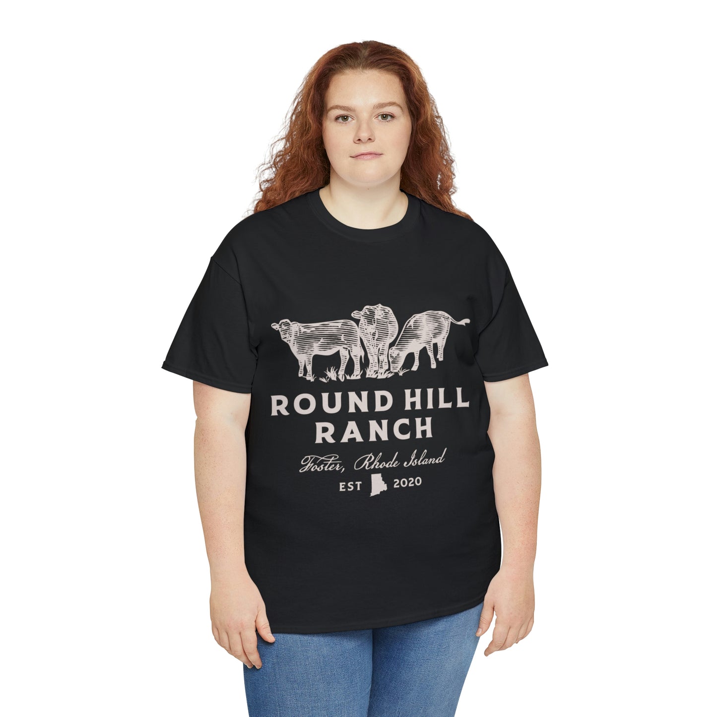 Round Hill Ranch Cattle Tee
