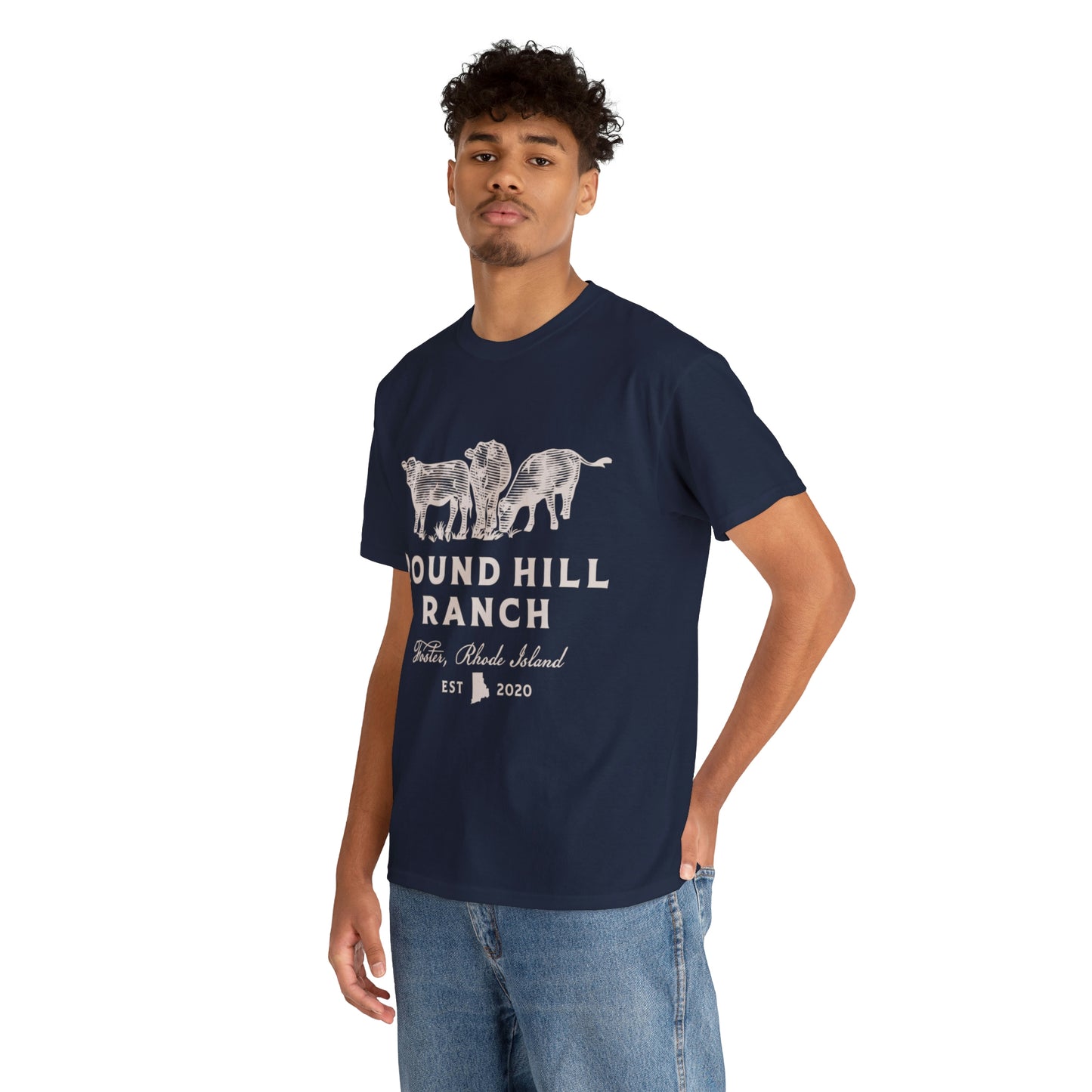 Round Hill Ranch Cattle Tee