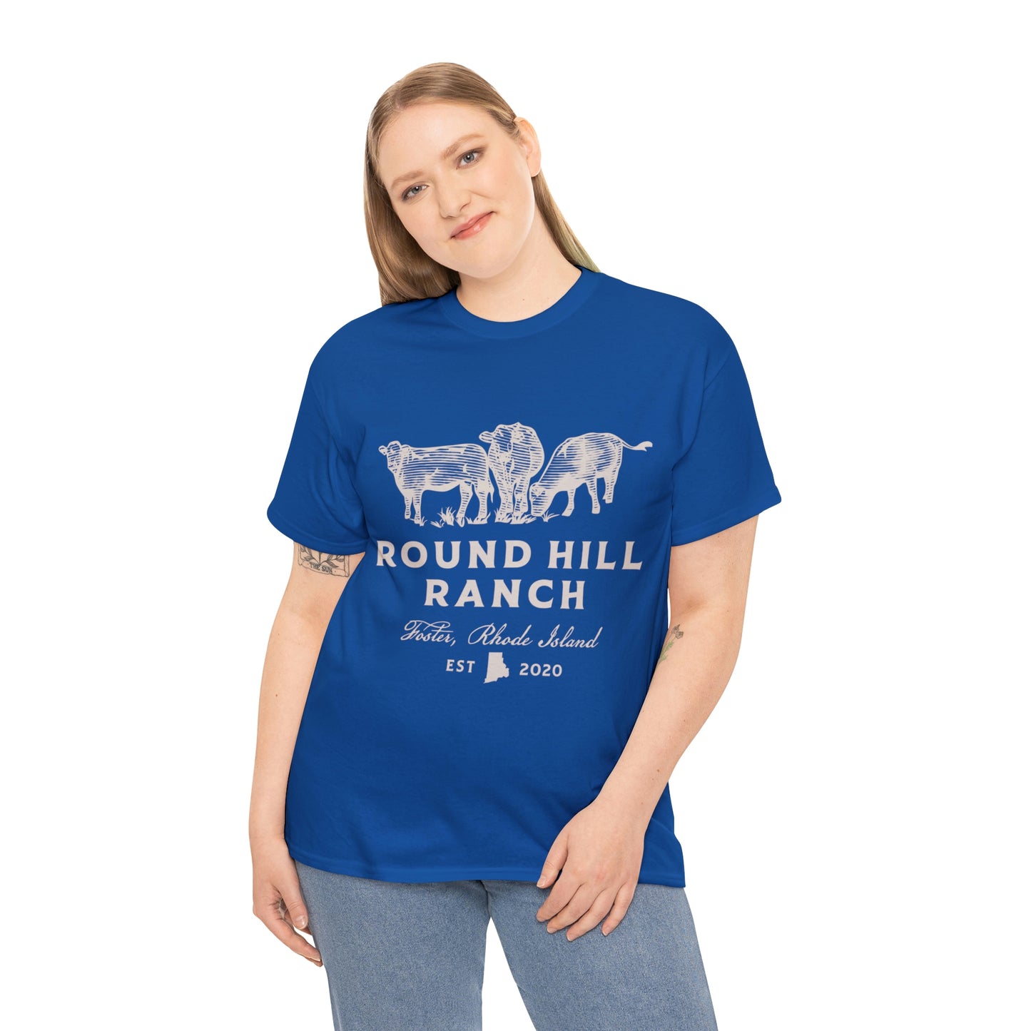 Round Hill Ranch Cattle Tee