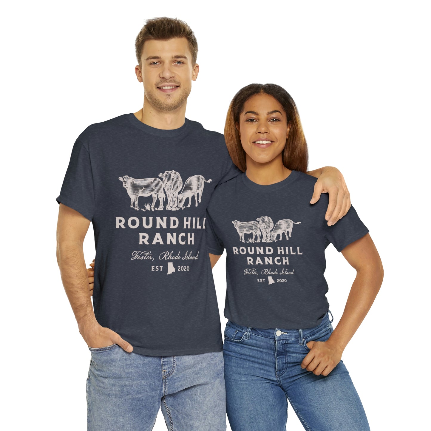 Round Hill Ranch Cattle Tee