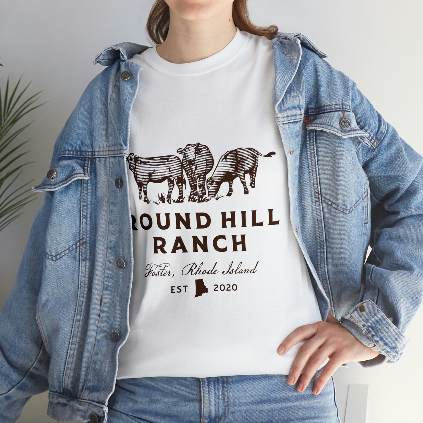 Round Hill Ranch Cattle Tee