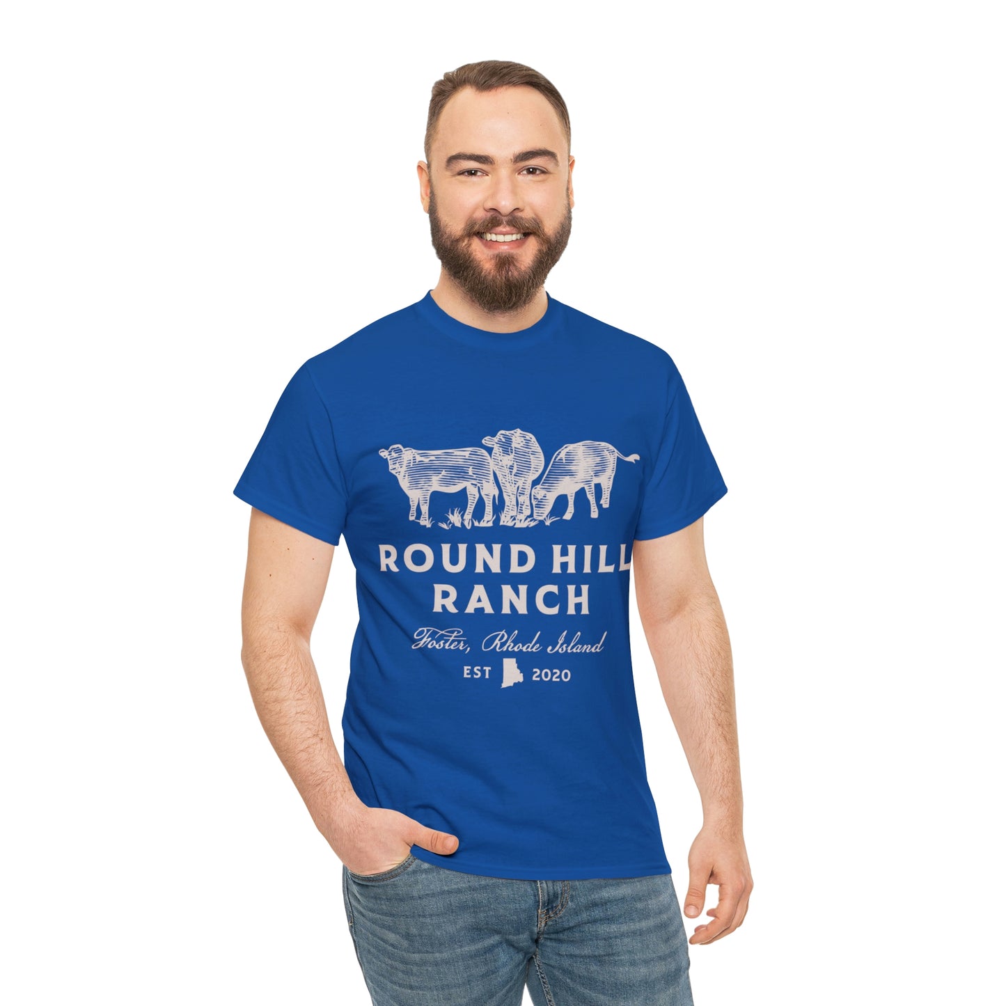 Round Hill Ranch Cattle Tee