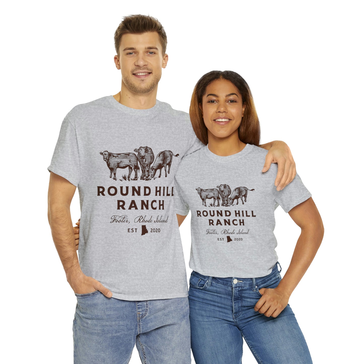 Round Hill Ranch Cattle Tee
